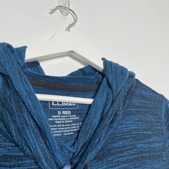 L.L. BEAN | Bean's Marled Performance Hoodie | S - Picture 3 of 4